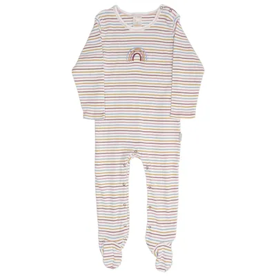 Barboteuse (Blanc, Multicolore) de Pusblu Coton biologique