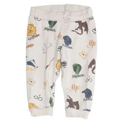 Sweatpants (Beige, Flerfarvet) fra Harry Potter x H&M Bomuld, Elastan