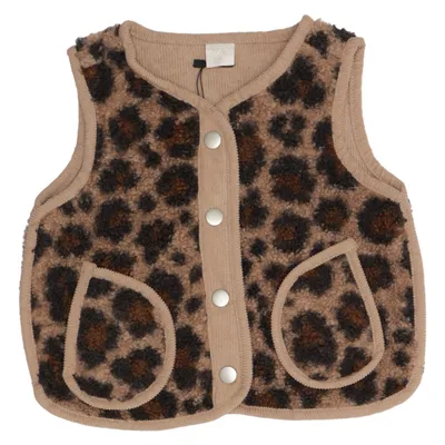Ytterväst (Beige, Brun) från KiK Polyester