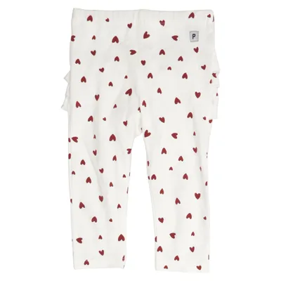 Leggings (Hvid, Rød) fra Polarn O. Pyret