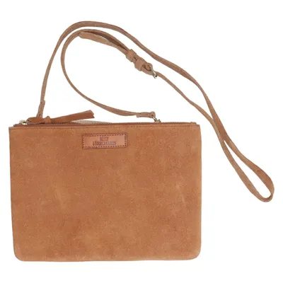 Sac à bandoulière (Marron) de Beck Söndergaard Coton, Cuir