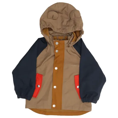 Rain jacket (Beige, Blue, Red) from Liewood Recycled polyester