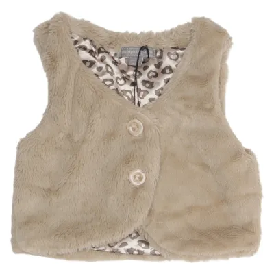 Outer vest (Beige) from Pumpkin Patch Faux fur, Polyester