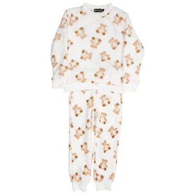 Pyjama (Blanc, Marron) de Inextenso Polyester