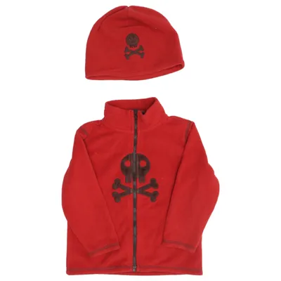 Fleece jacket (Red) from Mei Polyester