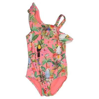 Maillot de bain une pièce (Rose, Multicolore) de Emma Jayne x H&M Élasthane, Polyester
