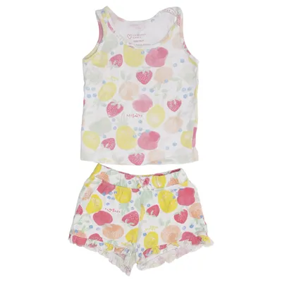 Pyjama (Wit, Meerkleurig) van Primark Cares Katoen