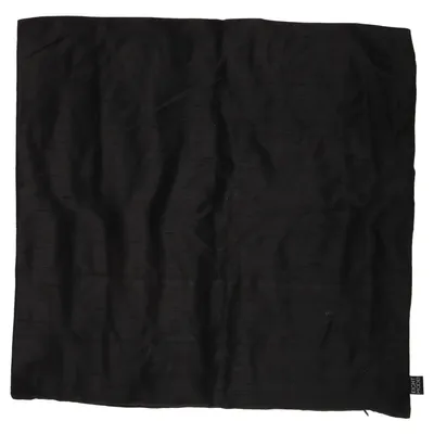 Housse de coussin (Noir) de Eight Mood Soie