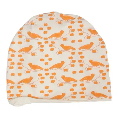 Beanie (Wit, Oranje) van Snoozy Katoen, Elastaan