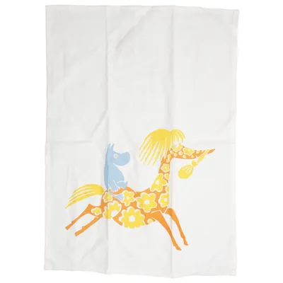 Kitchen towel (White, Multicolored) from Moomin by Arabia Cotton