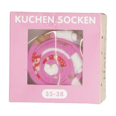 Socks (Purple, White, Red) from JES Collection Elastane, Polyester