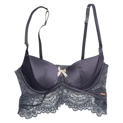 Bustier (Bleu) de Noir by Hunkemöller Élasthane, Polyamide, Polyester, Viscose