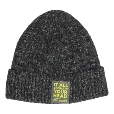 Beanie (Gray) from Chillouts Acrylic, Cotton, Polyamide, Polyester, Wool