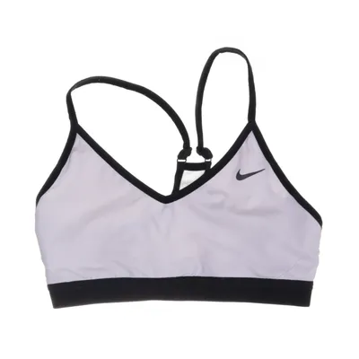 Sports bra (White, Black) from Nike Elastane, Nylon, Polyester