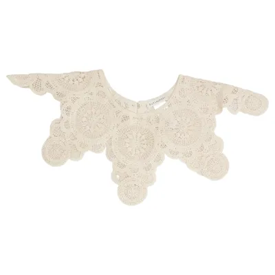 Shirt collar (Beige) from Silk Laundry Cotton