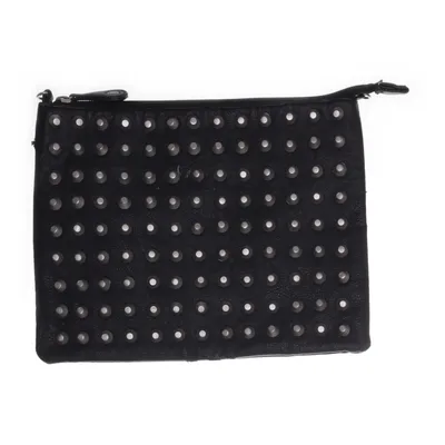 Clutch bag (Black) from Pieces Polyurethane