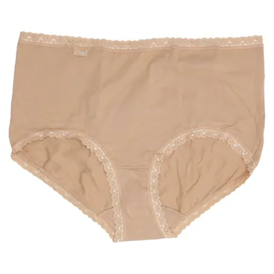 Panties (24/7 Cotton Lace Midi) from Sloggi Cotton, Elastane