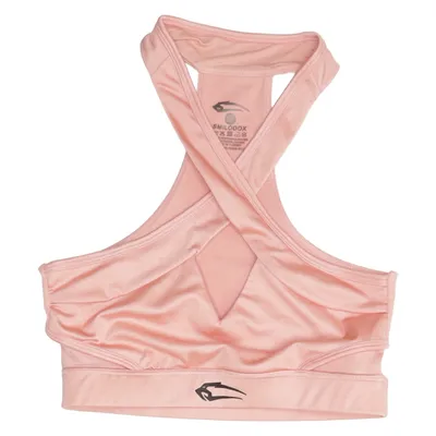 Brassière (Rose) de Smilodox Élasthane, Polyester