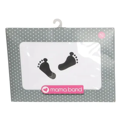 Pregnancy belly band (White, Black) from Mama Band