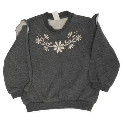 Collegetröja (Grå) från H&M Bomull, Polyester