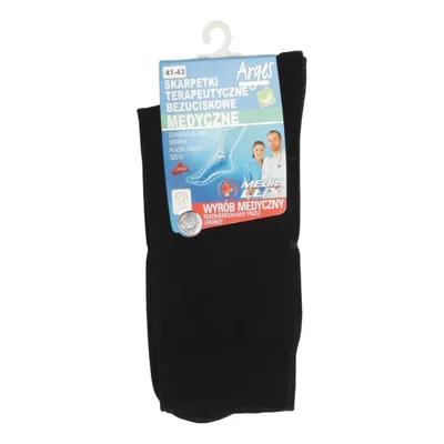 Compressiesokken (Zwart) van Agnes Collection Katoen, Elastaan