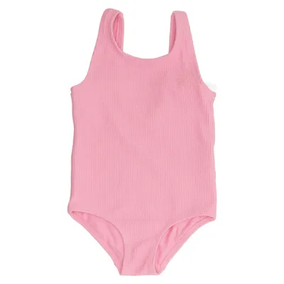 Maillot de bain une pièce (Rose) de H&M Polyester, Élasthane