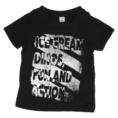 T-shirt (Zwart) van Dopo Dopo Boys Katoen