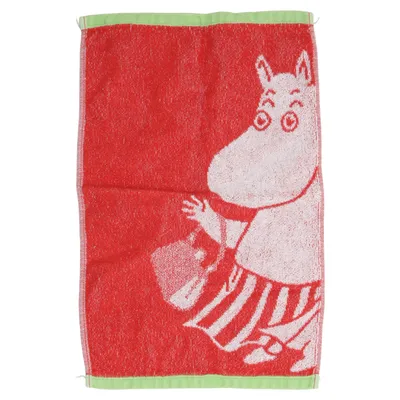 Serviette (Rouge, Blanc, Vert) de Finlayson Coton