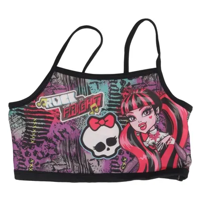 Bikini top (Zwart, Roze, Meerkleurig) van Monster High Elastaan, Polyamide, Polyester