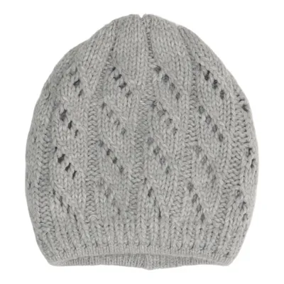 Beanie (Grijs) van Aspen Acryl, Wol