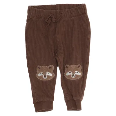 Sweatpants (Brown) from Lindex Baby Cotton, Elastane