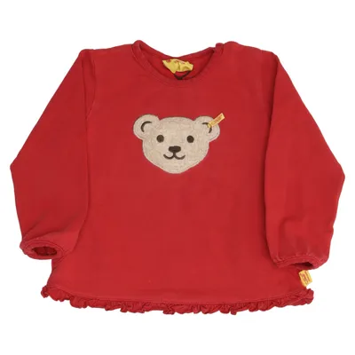 Long sleeve T-shirt (Red) from Steiff Cotton, Elastane