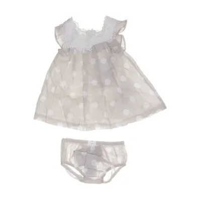 Set (Beige, Vit) från Mayoral Newborn Bomull