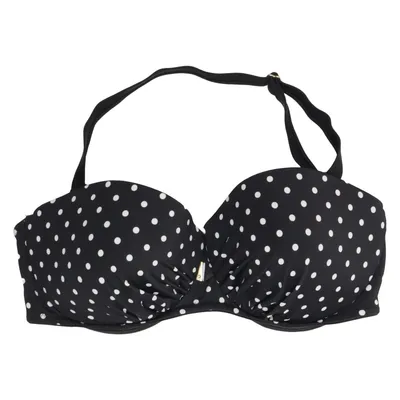 Bikiniöverdel (Svart, Vit) från KappAhl Elastan, Polyamid