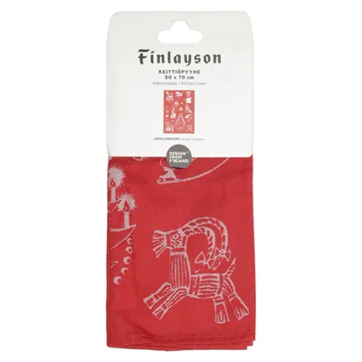 Torchon de cuisine (Rouge) de Finlayson