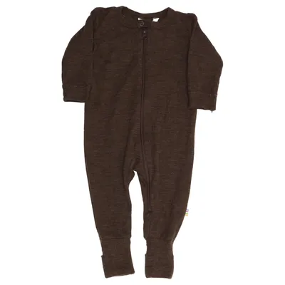 Barboteuse (Marron) de Joha Laine de mouton