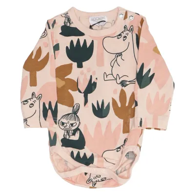 Body (Pink, Multicolored) from Moomin by Martinex Elastane, Organic cotton