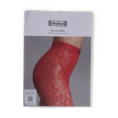 Collants en nylon (Rouge) de Wolford
