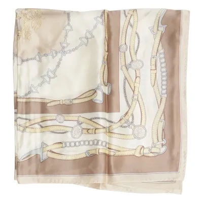 Zakdoek (Beige, Bruin) Zijde