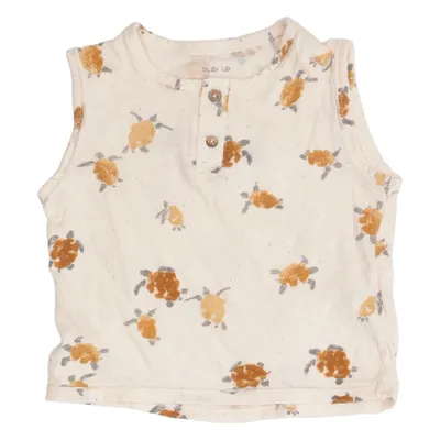 Top (Beige, Brown) from Play Up Linen, Organic cotton