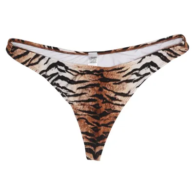 Bikiniunderdel (Brun, Svart) från ASOS Swim Elastan, Polyamid, Polyester