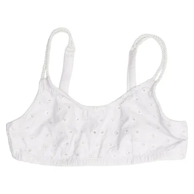 Brassière (Blanc) de ASOS Swim Coton, Élasthane, Polyester, Viscose