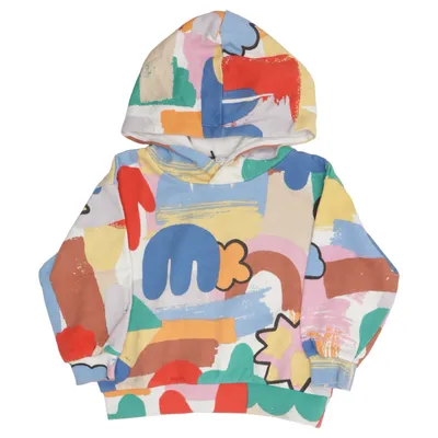 Capuchon sweater (Meerkleurig, Rood) van H&M Katoen, Polyester