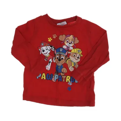 Långärmad t-shirt (Röd, Flerfärgad) från Nickelodeon Bomull