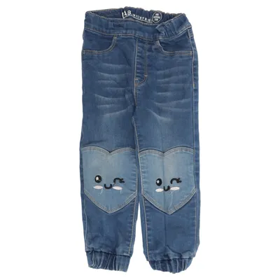 Jeans (Blå) från Lab Industries by KappAhl Bomull, Elastan, Polyester