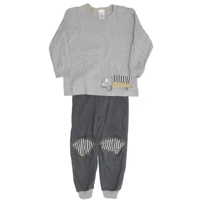 Pyjama (Grijs) van Calida Katoen