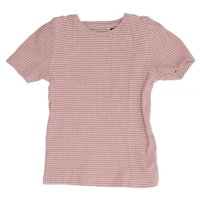 T-shirt (Rose) de Name It Élasthane, Coton biologique