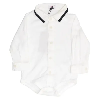 Romper (Wit) van Il Gufo Katoen