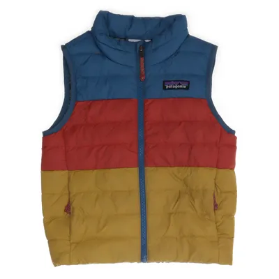 Dunväst (Blå, Röd, Gul) från Patagonia Kids Dun, Fjädrar, Återvunnen polyester