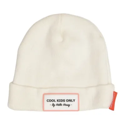 Bonnet (Blanc) de Hello Hossy Coton biologique